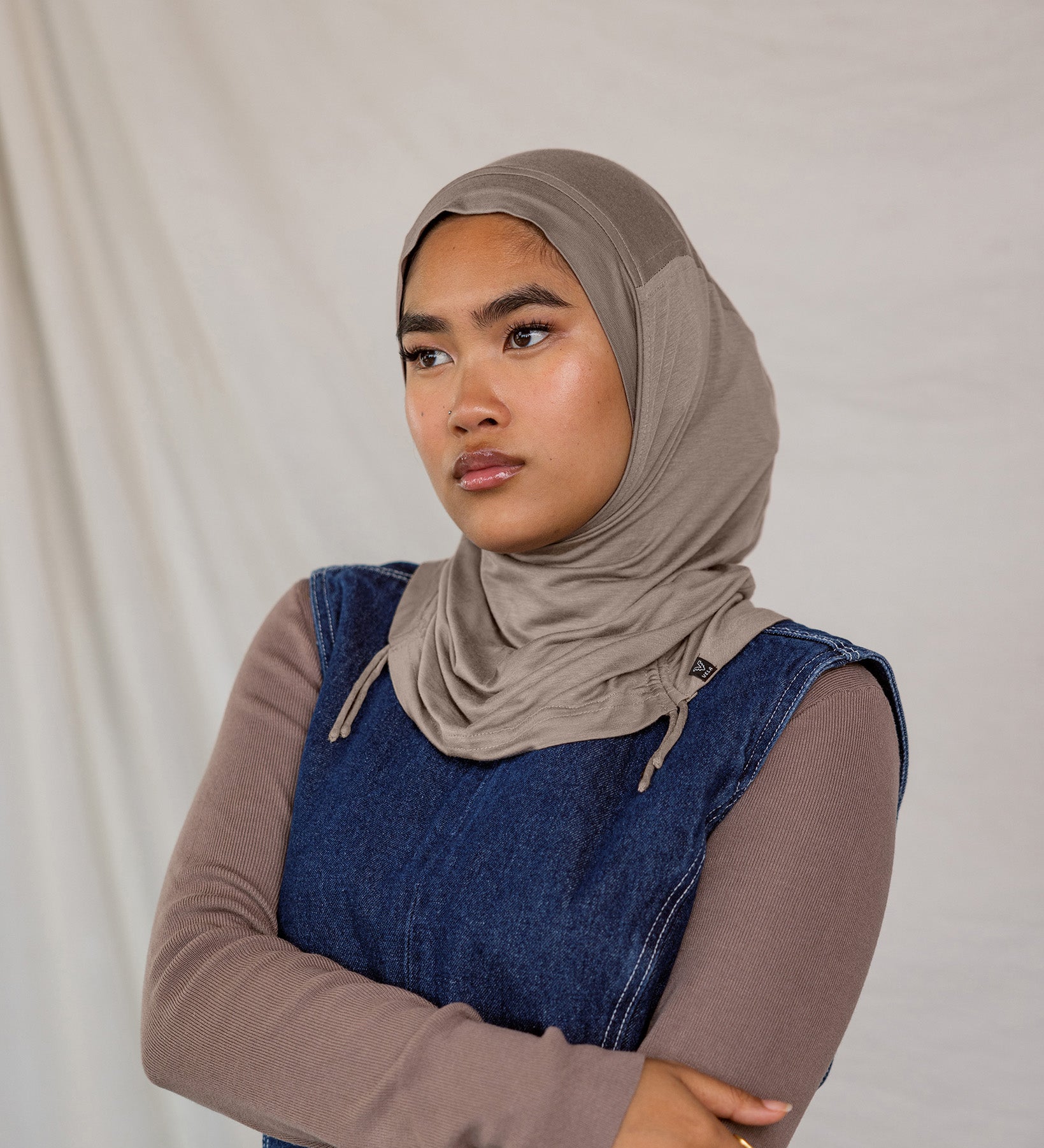 Truffle Mink Ruching Lite