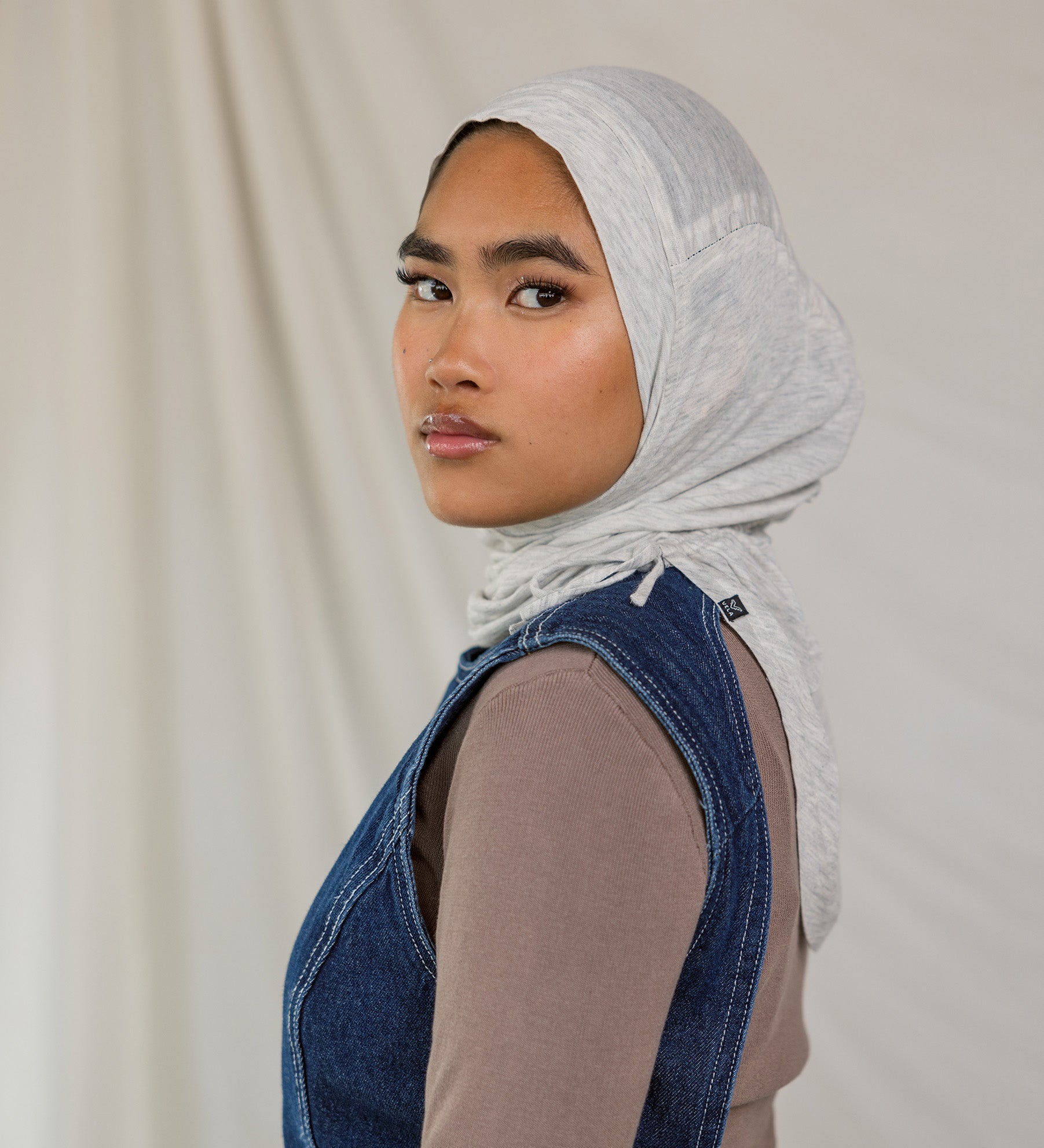 Marble Grey Ruching Lite