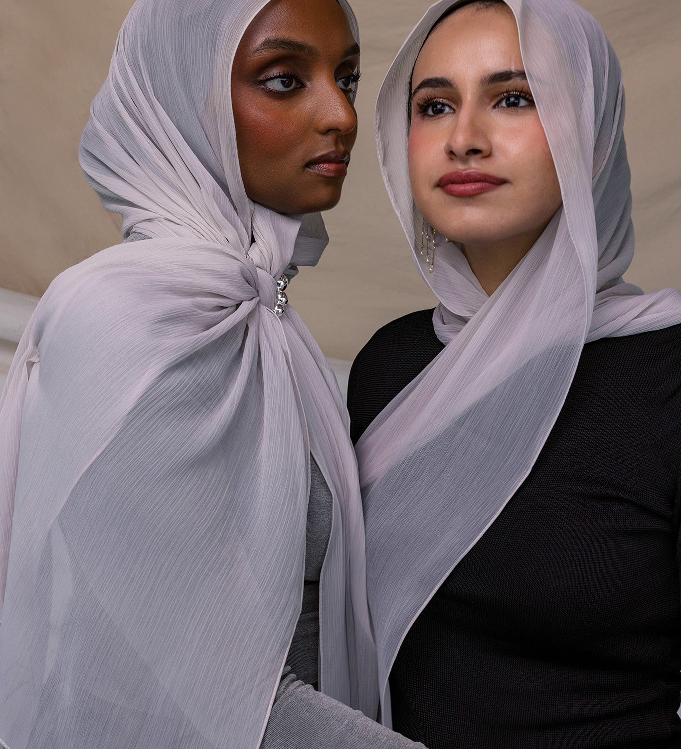 Sterling Silver Crinkle Chiffon