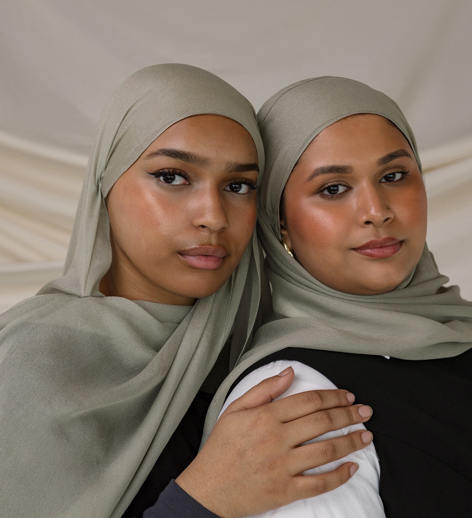 Cedar Mist Silk Chiffon