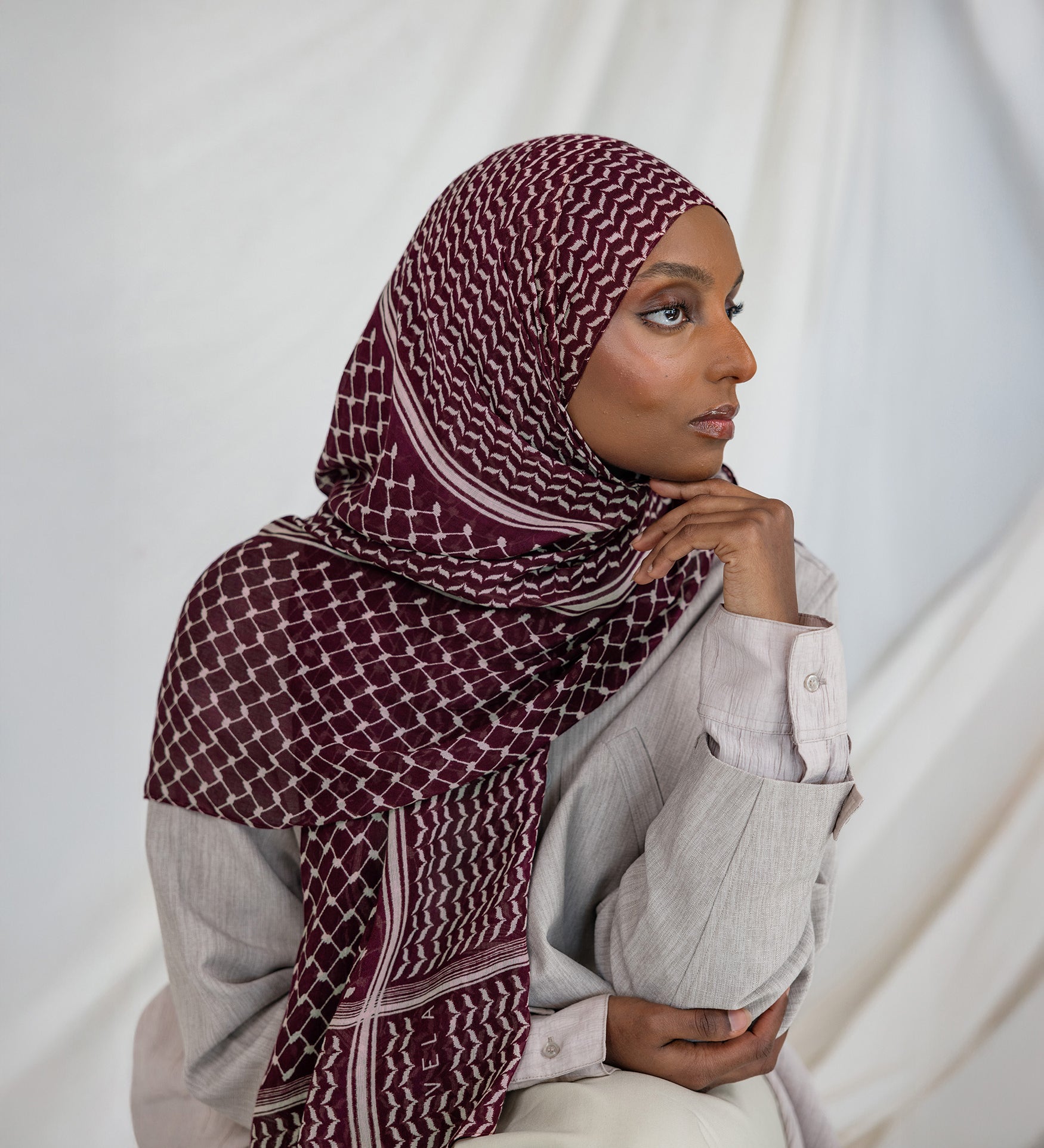 Pomegranate Kuffiyeh