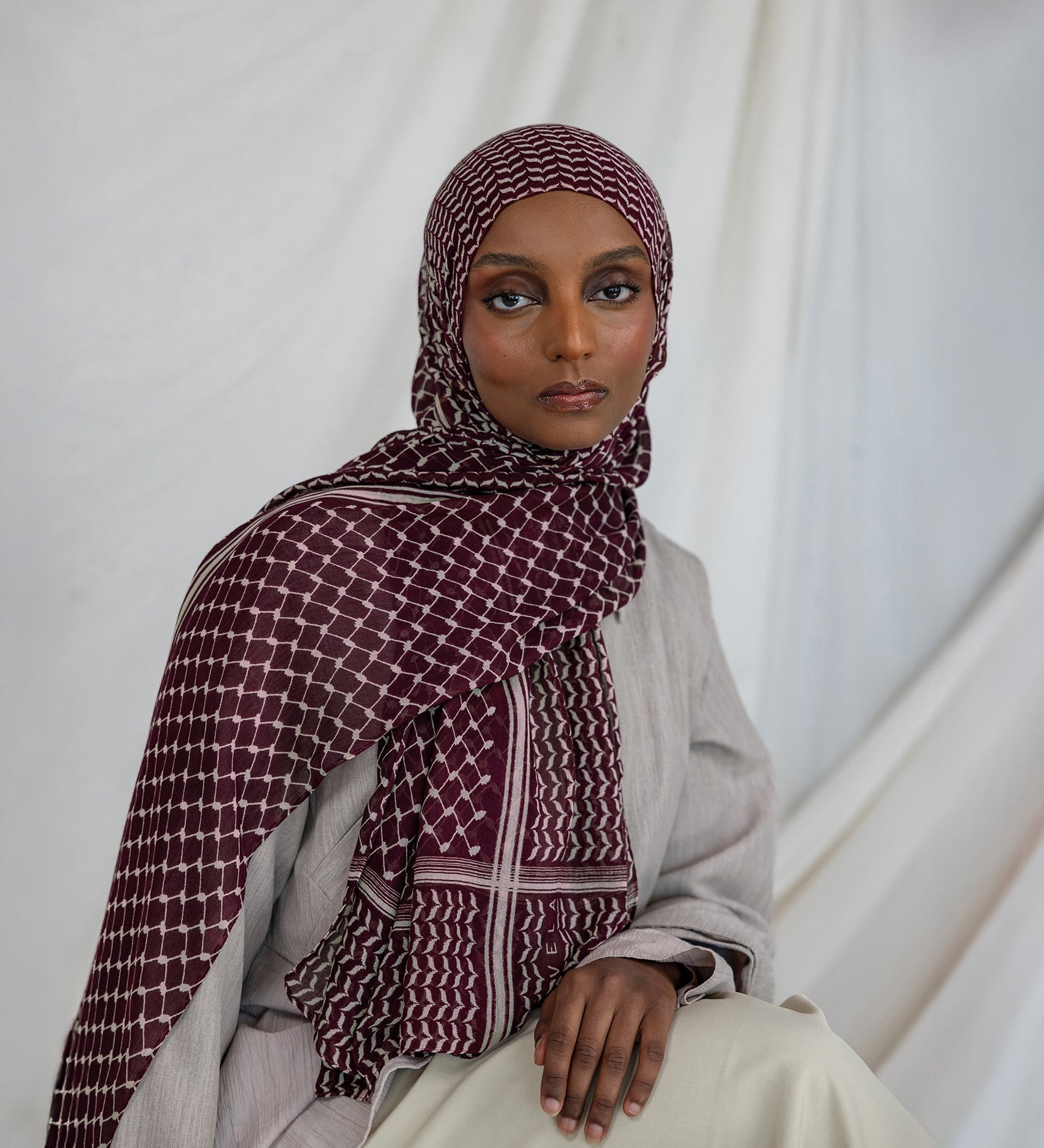 Pomegranate Kuffiyeh