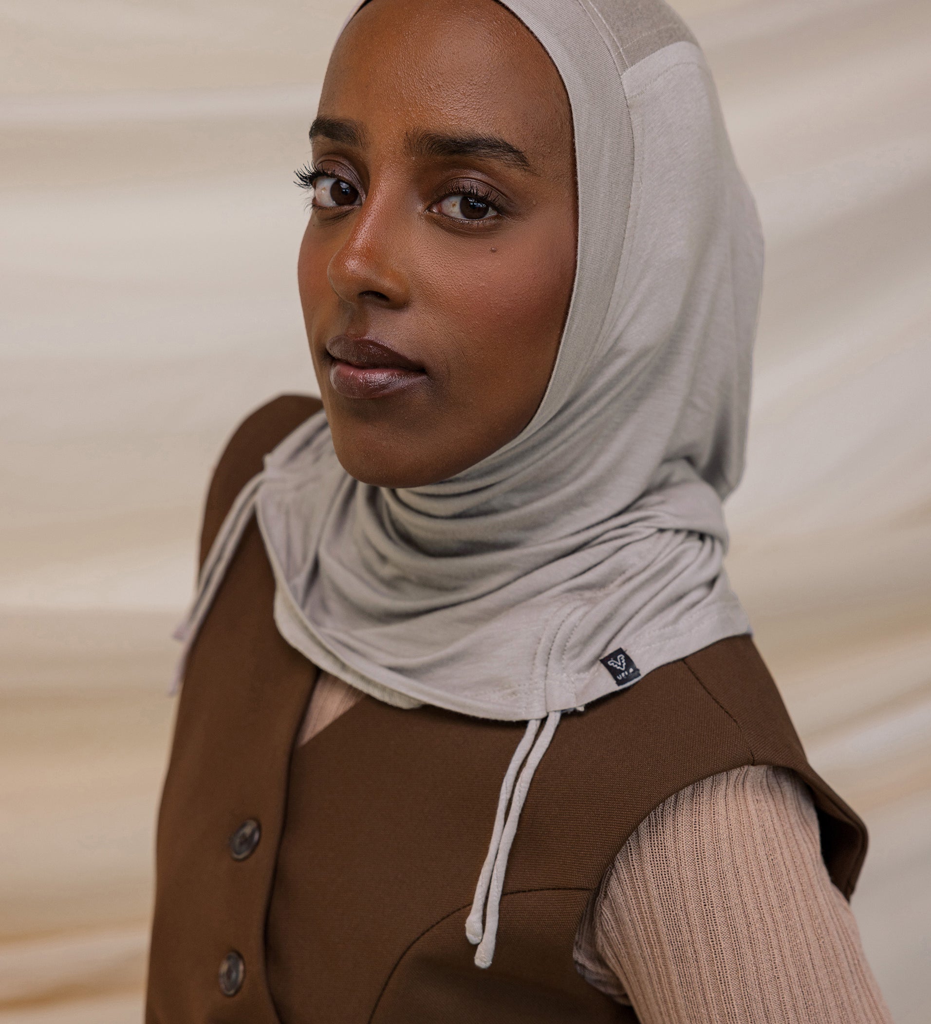 Soft Gray Ruching Lite