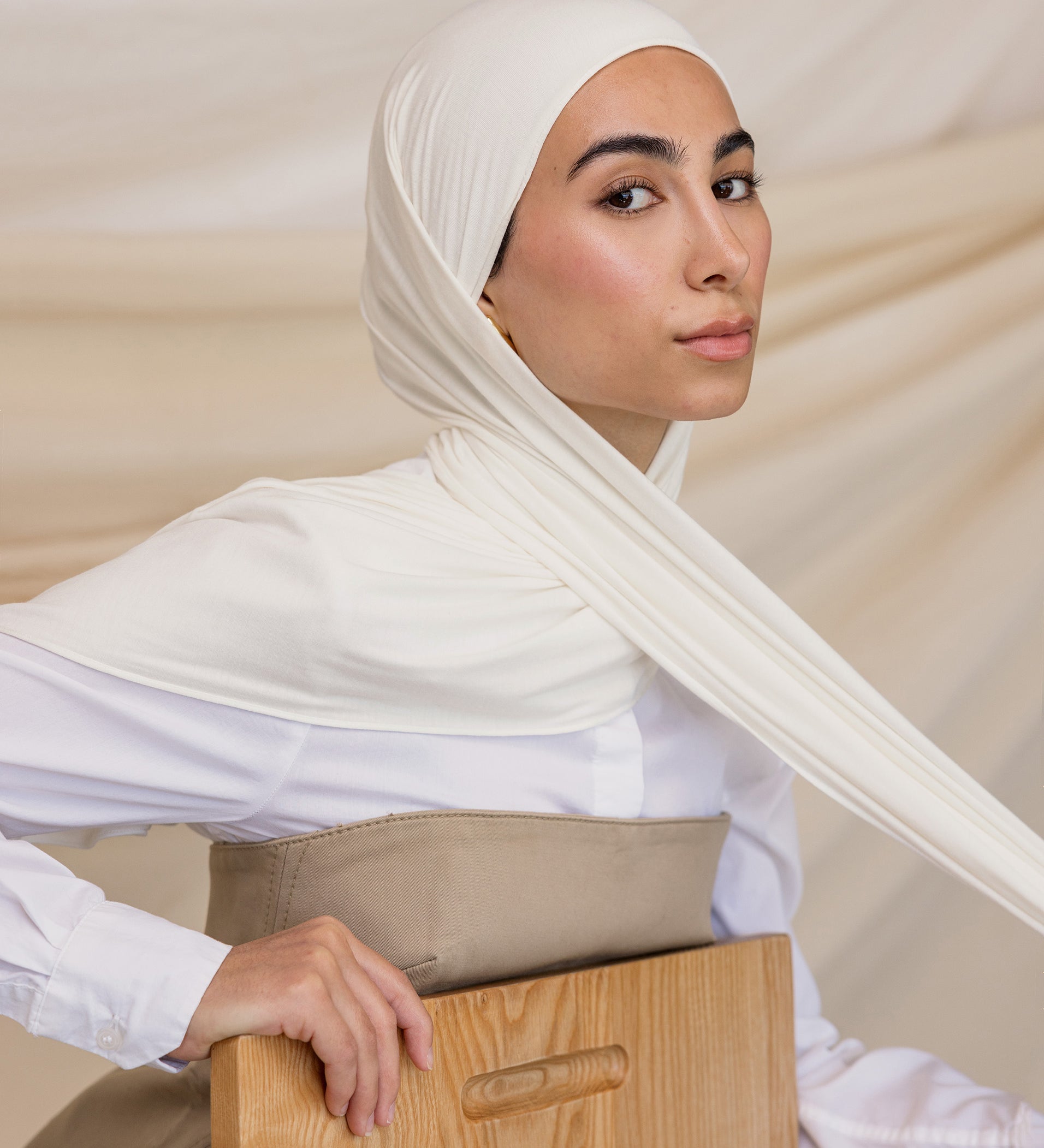 Pure White Jersey Lite