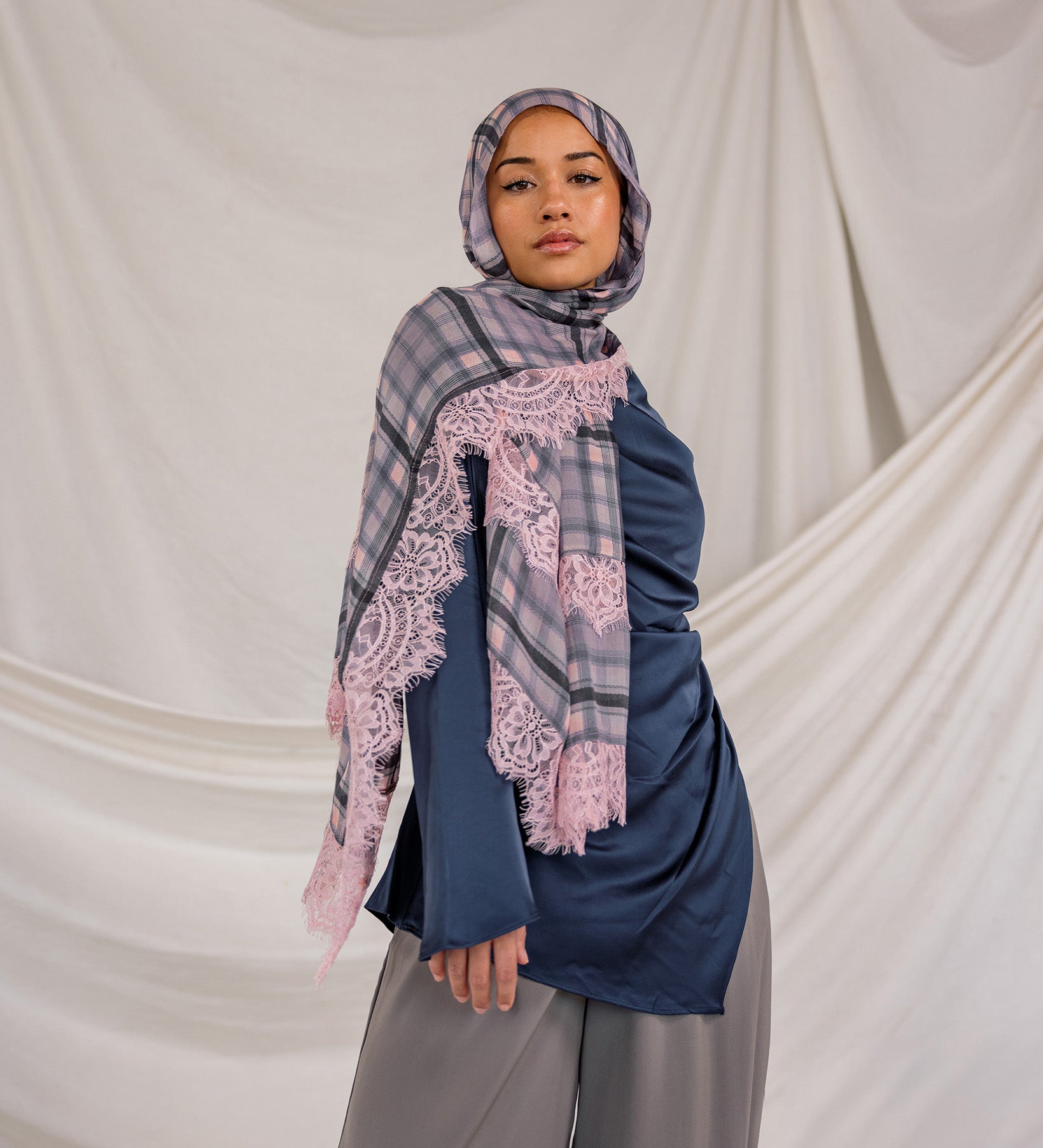 Pink Chantilly Plaid