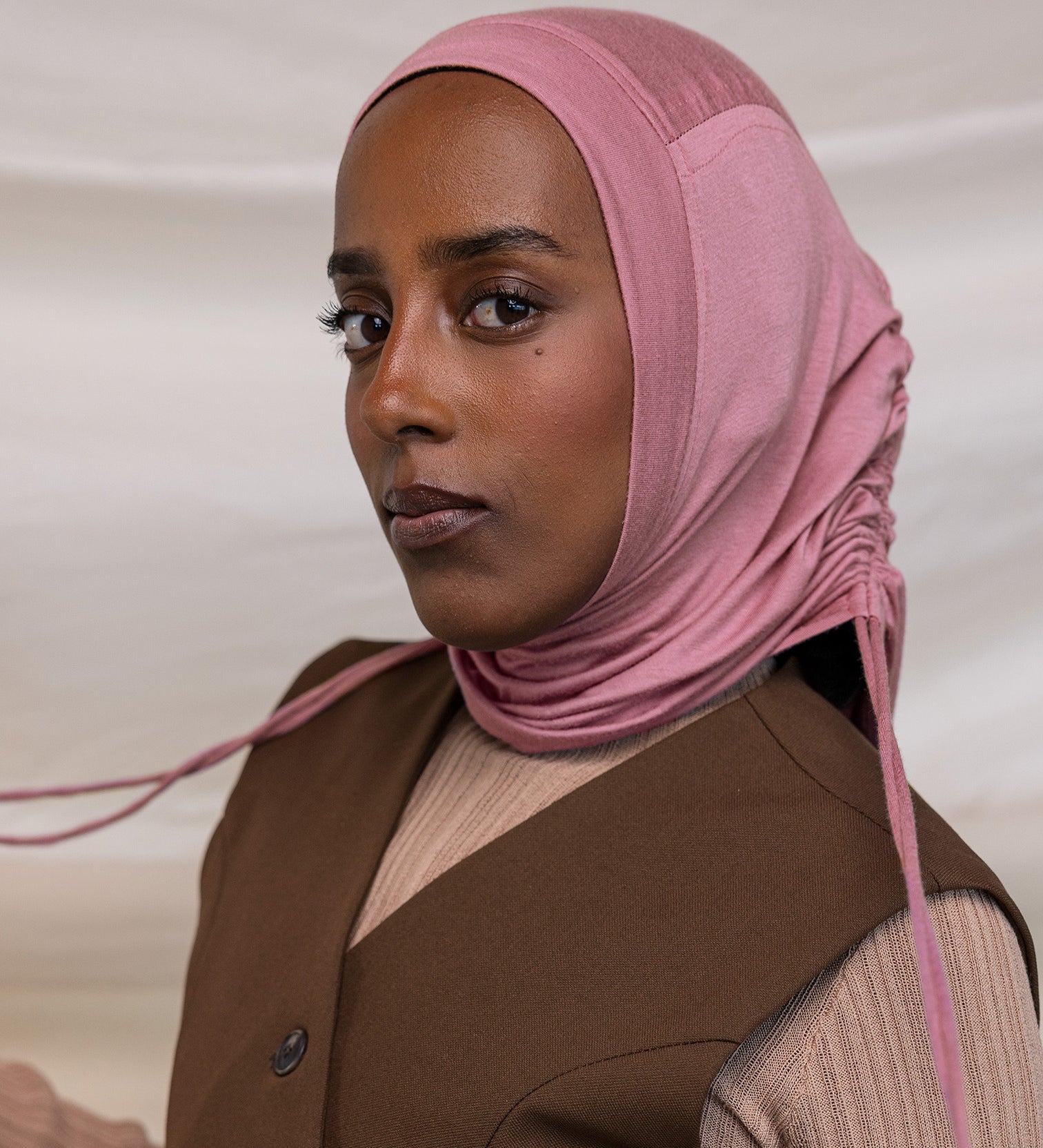 Rosy Haze Ruching Lite